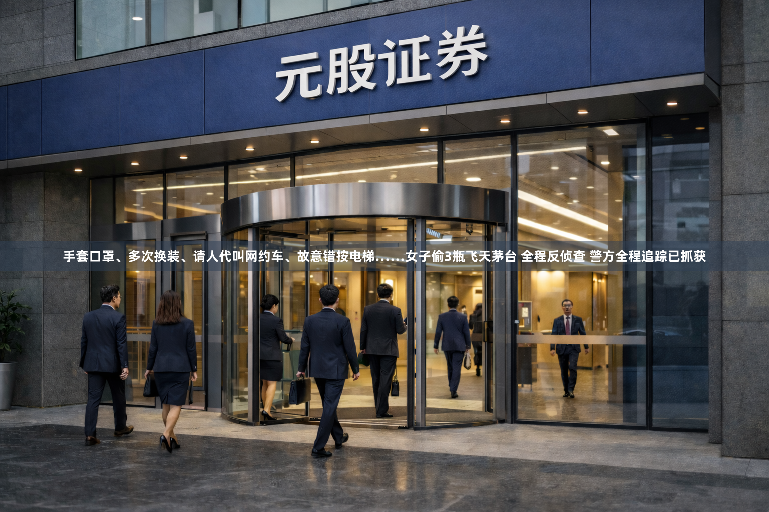 手套口罩、多次换装、请人代叫网约车、故意错按电梯……女子偷3瓶飞天茅台 全程反侦查 警方全程追踪已抓获