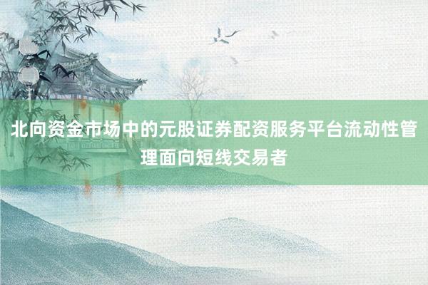 北向资金市场中的元股证券配资服务平台流动性管理面向短线交易者