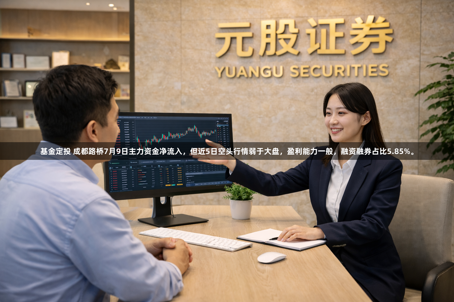基金定投 成都路桥7月9日主力资金净流入，但近5日空头行情弱于大盘，盈利能力一般，融资融券占比5.85%。