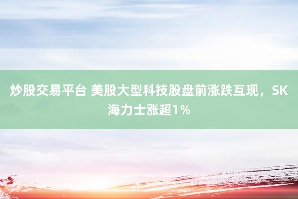 炒股交易平台 美股大型科技股盘前涨跌互现，SK海力士涨超1%